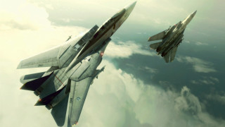 Fighter jets flying sky above 7 - the sky above clouds free wallpaper