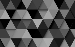 Black white abstract background triangles 2 - geometric shape free wallpaper
