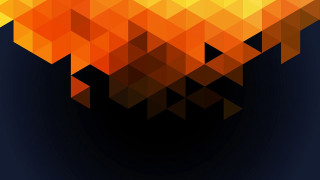 Colorful abstract bauhaus orange geometric - colorful abstract background free wallpaper