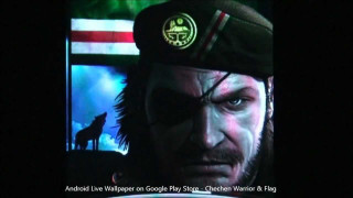 Man military hat looking television - a television screen free wallpaper