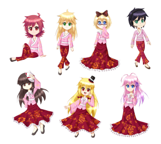 Anime girls outfits hair styles 8 - sumatraism free wallpaper