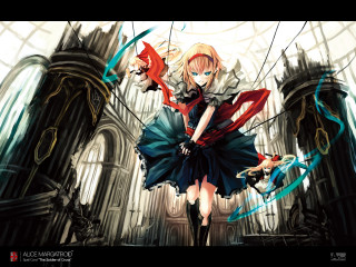 Anime girl sword demon back 2 - her back free wallpaper