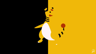 Yellow black cat red ball - a white cat free wallpaper