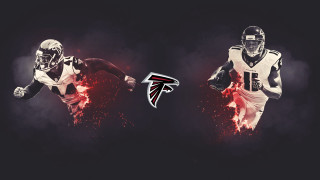 Football players fire background digital - two football player free wallpaper