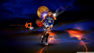 Basketball player running ball lightning 2 - dave arredondo free wallpaper