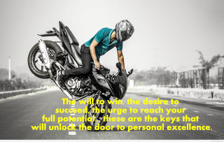 Man motorcycle quote rider back - cassius marcellus coolidge free wallpaper