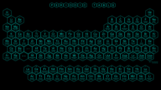 Hexagons numbers black white image - number free wallpaper