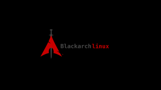 Blackrch linux black red star - purism free wallpaper