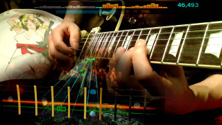 Person playing guitar strap foreground - alex petruk ape free wallpaper