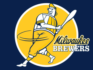 Man holding baseball bat milwaukee - aaron miller free wallpaper