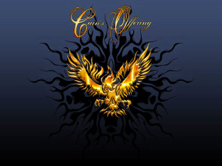Golden eagle black background george - golden free wallpaper
