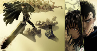 Anime couple sword crowd background - a sword free wallpaper for desktop
