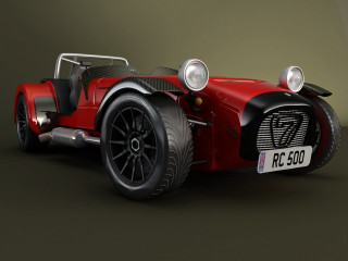 Red car black wheel gray - a black rim free wallpaper