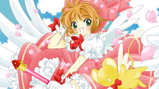 Cartoon character pink dress angel - angel free wallpaper