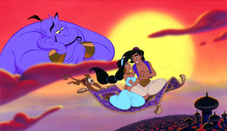 Woman hammock elephant dog cartoon - a cartoon of a woman free wallpaper
