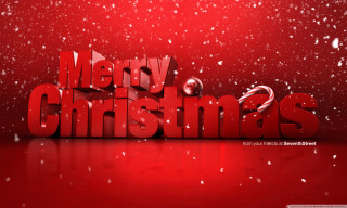 Merry christmas card red background 2 - merry free wallpaper