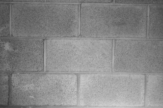 Black white brick wall light - side and a clock free wallpaper