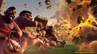 Cartoon characters field balloons sky - a sky full free wallpaper