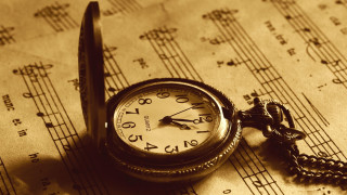 Pocket watch sheet music chain 2 - cinematic composition free wallpaper