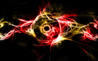 Red yellow swirl dark background - the dark background free wallpaper