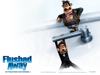 Cartoon character leaning pipe background - cliff childs free wallpaper