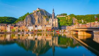 City bridge castle hill river - beautiful landscape free wallpaper