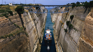 Large boat narrow canal bridge - narrow free wallpaper