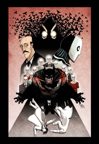 Man demon group poster surrounded - ben templesmith free wallpaper