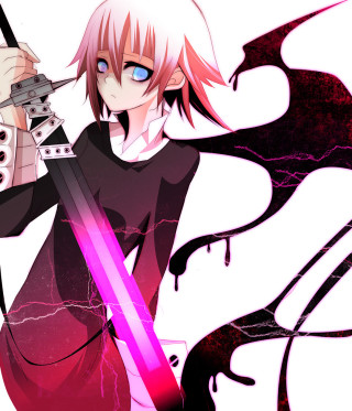 Woman sword demon shoulder gothic - her hand and a demon free wallpaper