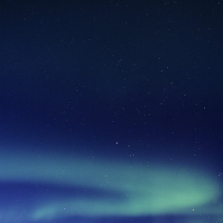 Night sky green blue aurora - the sky above free wallpaper