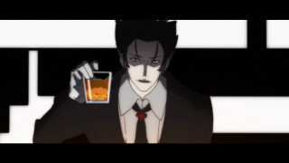 Man suit holding glass alcohol - adam manyoki free wallpaper
