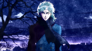 Man white hair blue eyes 2 - white hair free wallpaper