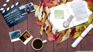 Camera photo device technology capture - a wooden table free wallpaper