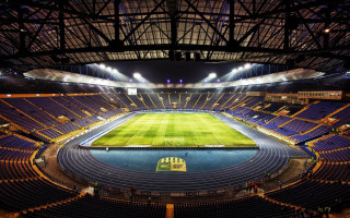 Stadium large field lights skylight - a large field free wallpaper