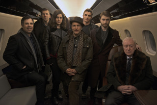 Group people plane room window - renaissance free wallpaper