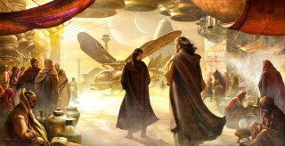 People room plane man robe - chris moore free wallpaper