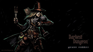Witch cartoon woman broom sceptula - bloodborne free wallpaper