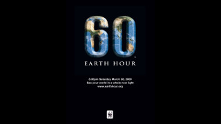 Earth hour blue white text - text free wallpaper