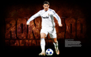 Ronald soccer man digital rendering - photoshop free wallpaper