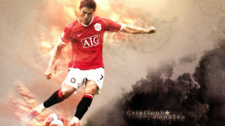 Man kicking soccer ball field 25 - a soccer ball free wallpaper