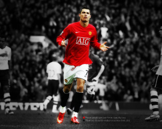 Man red shirt playing soccer 5 - the stand free wallpaper