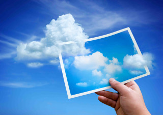 Hand photo cloud sky blue - a blue sky background free wallpaper