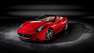 Red sports car dark room 56 - bernardo cavallino free wallpaper