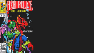 Demon man red suit comic - a comic book free wallpaper