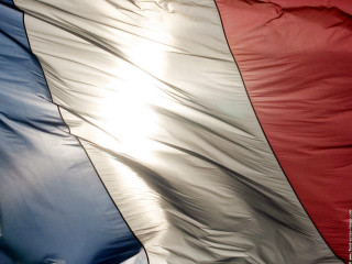 Red white blue flag sun - the sun free wallpaper