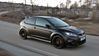 Black car driving road forest 4 - the side of the road free wallpaper