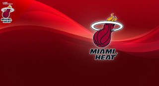 Miami heat logo red wave - a miami heat logo free wallpaper