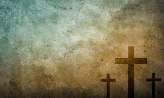 Cross grungy background sky light - blue sky in the background free wallpaper