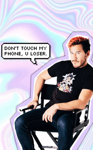 Man sitting chair thought bubble - free aesthetic wallpaper