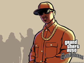 Man hat sunglasses group people - game art free wallpaper
